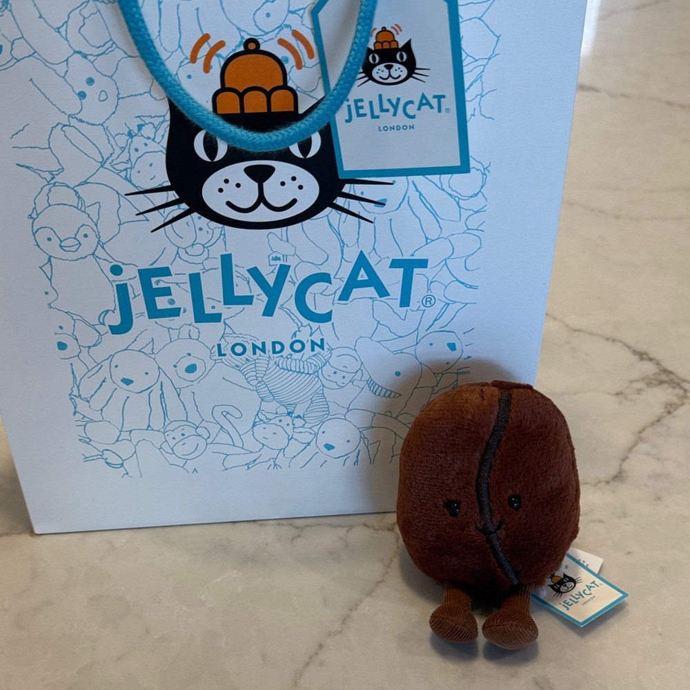 Jellycat Coffee Bean Amusable